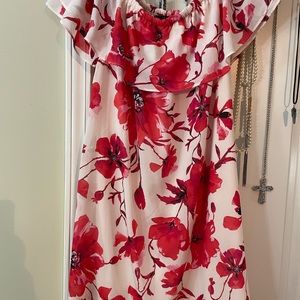 Bright floral Label by five twelve-size 8 dress